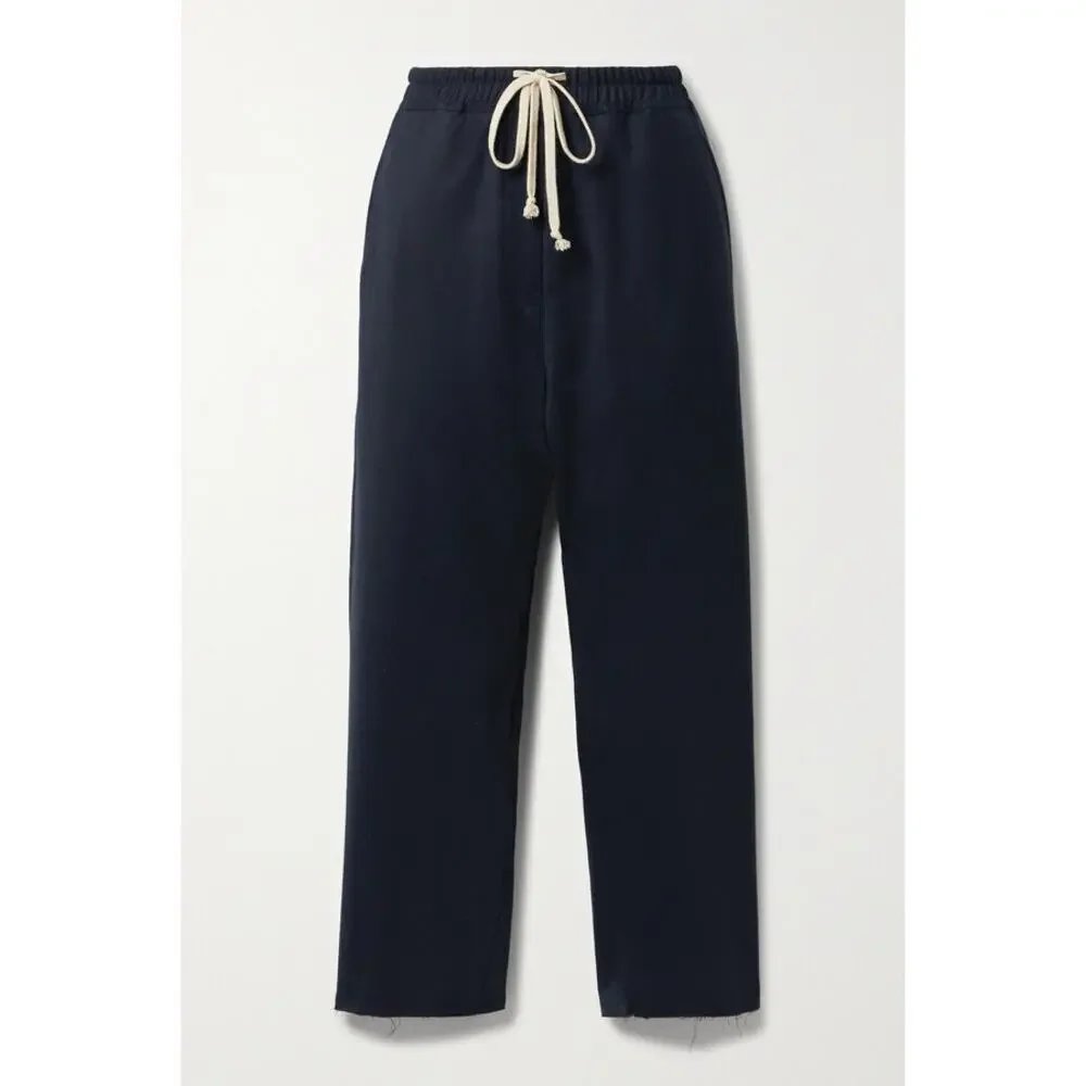Nili Lotan Aida Wool-Blend Twill Pants in Blue - Picture 2 of 14